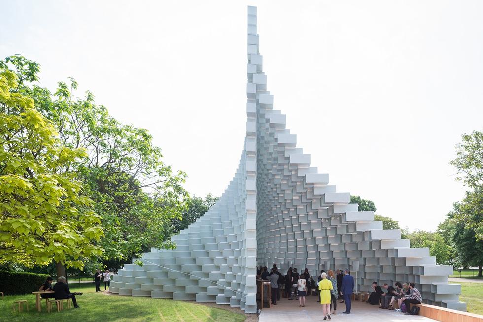 Pawilon letni Serpentine Gallery projektu Bjarke Ingels Group